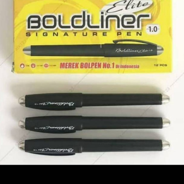 

KODE T35I Pulpen standar boldliner blackbiru 1mm 1pack