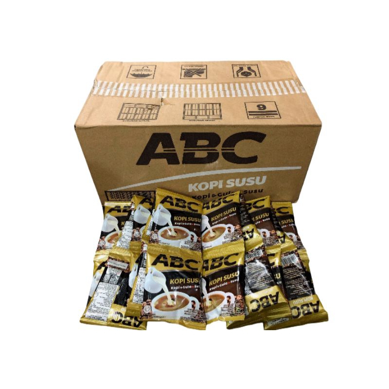 

ABC Kopi Susu Kopi Instan [31 g/ 120 pcs/ Karton] exp 2025