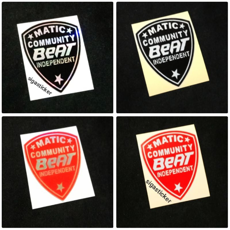 Sticker Beat Matic Stiker Beat Cutting