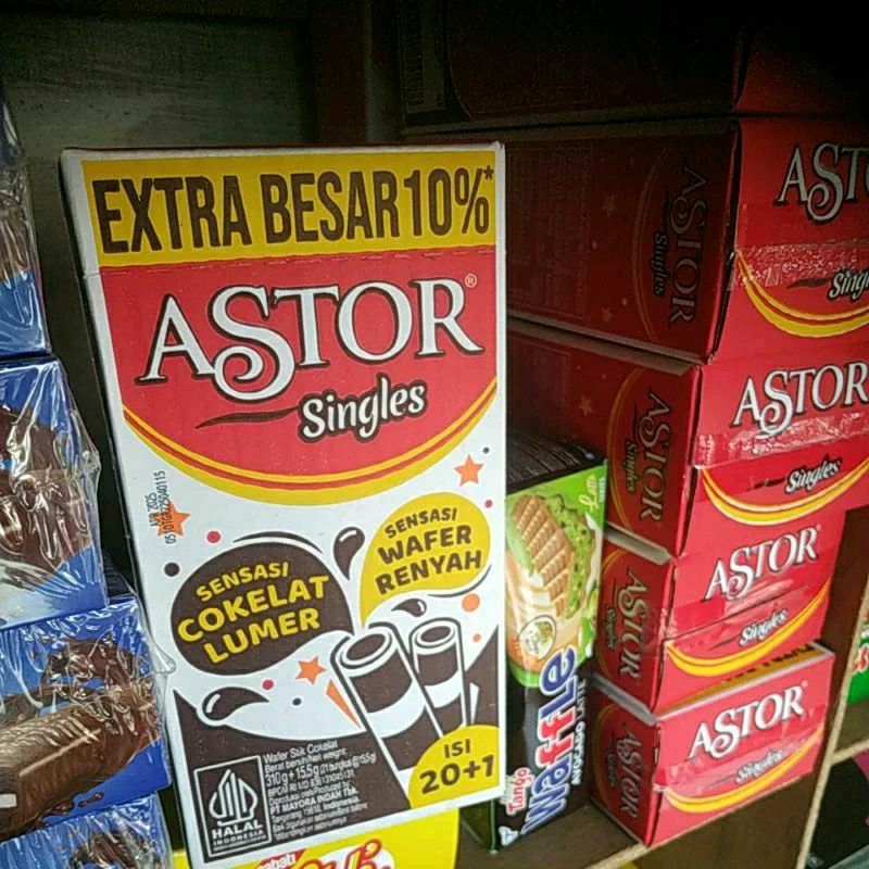 

ASTOR SINGLES wonderful sensation isi 20pcs@18g