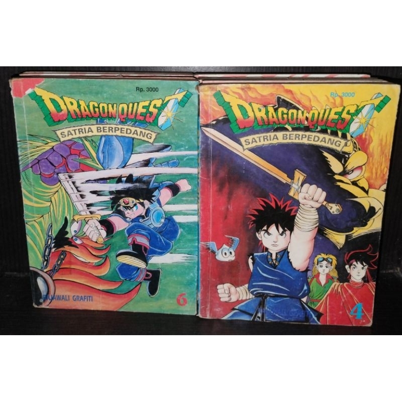 Komik Dragon Quest Rajawali Grafiti