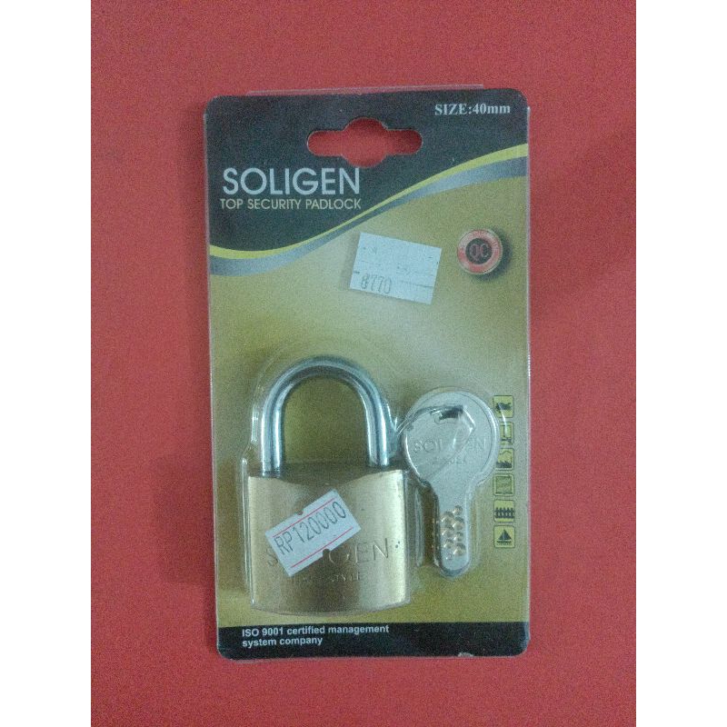 Gembok 40mm Soligen