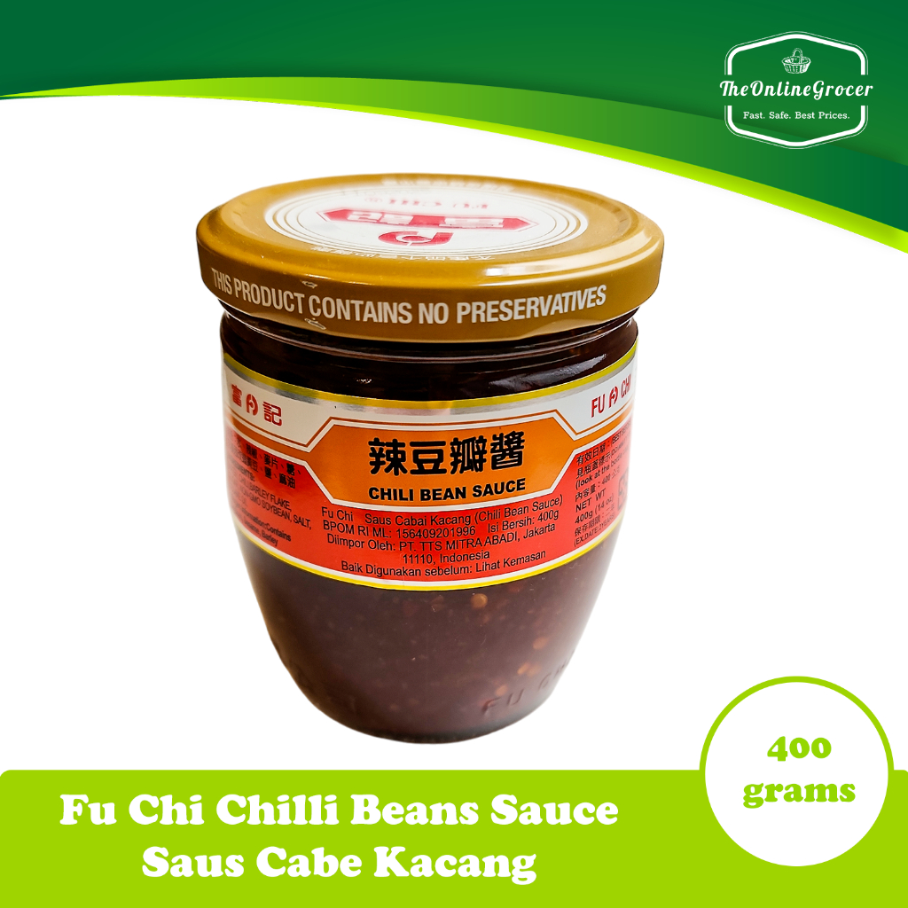 

Fu Chi Chili Bean Sauce 400gr - Doubanjiang Chili Bean