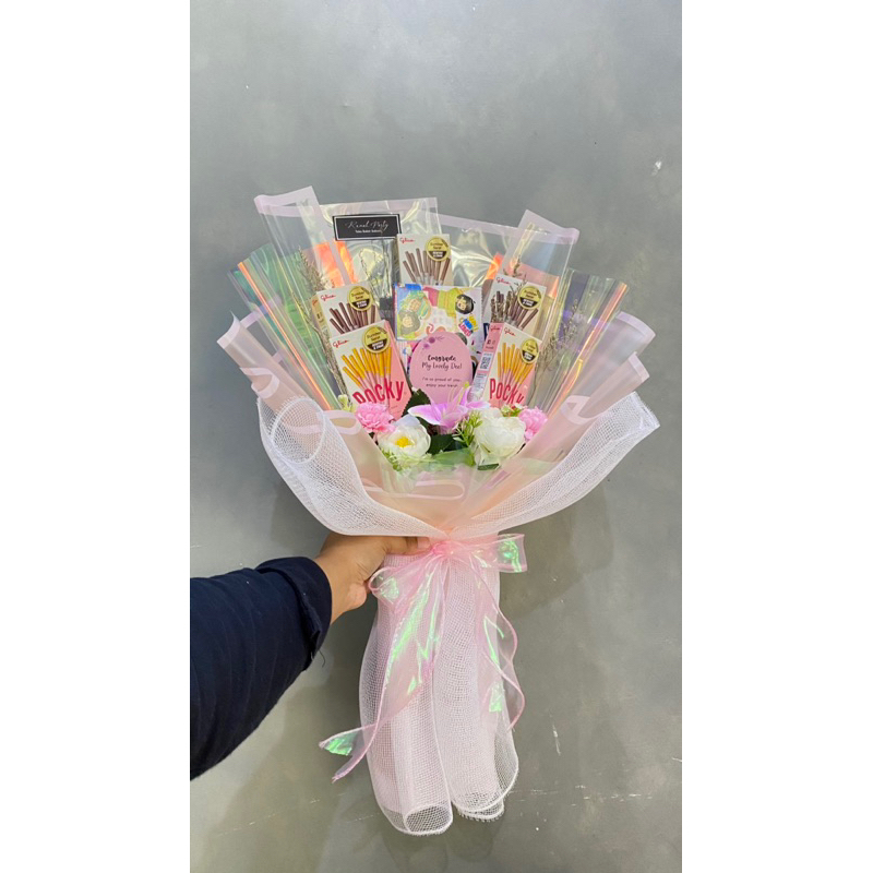 

Buket Pocky Snack / Buket coklat