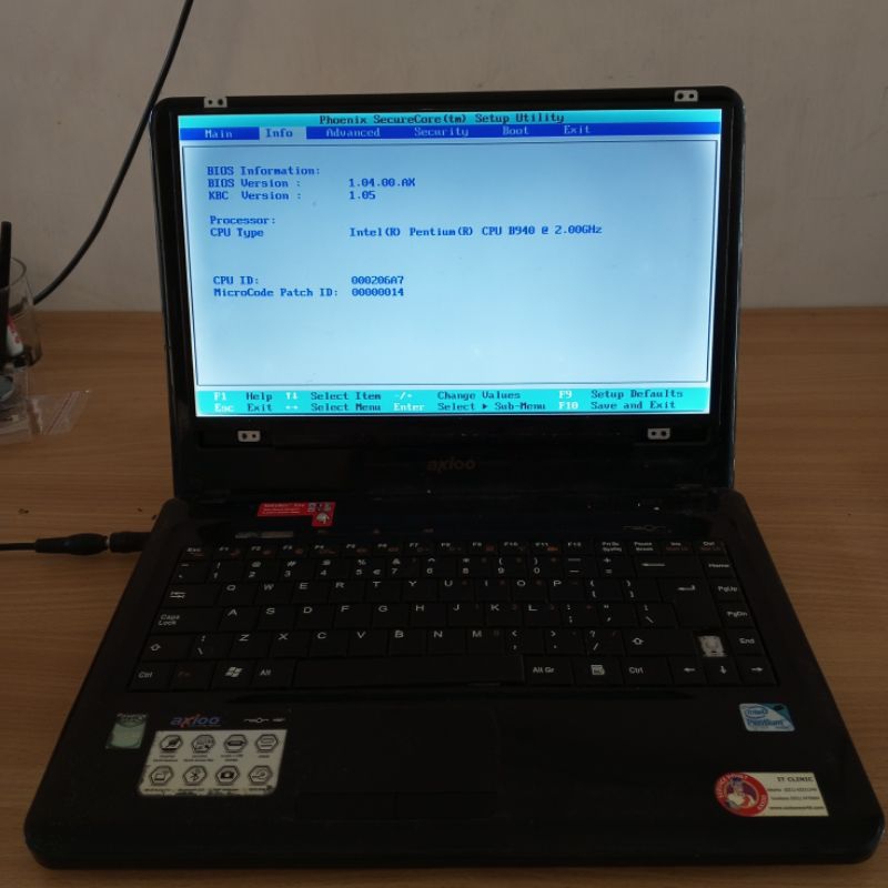 motherboard mainboard mobo mesin Normal Laptop Axioo NEON HNM