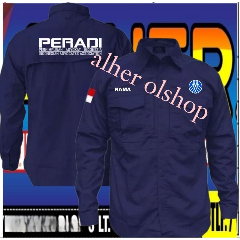 kemeja tactical Peradi baju tactical Peradi seragam tactical Peradi kemeja Peradi baju Peradi seraga