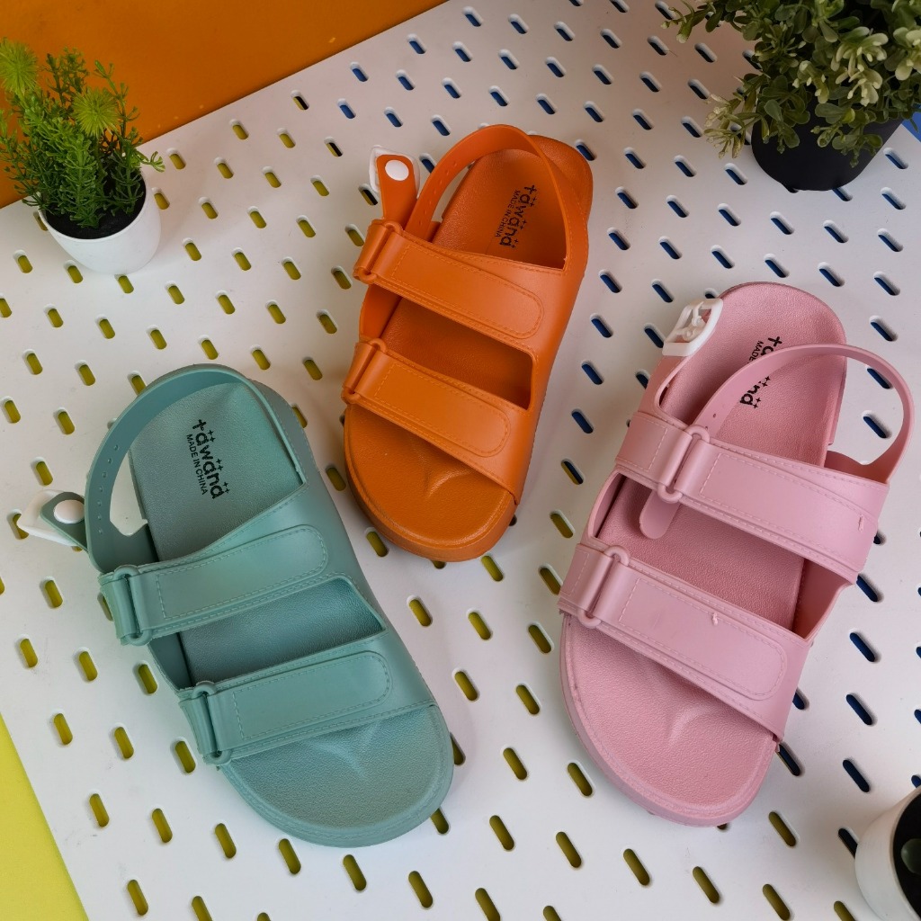 Sendal Jelly Tawana Sandal Tali sendal PVC wanita 2 strap sendal casual murah sendal jelly