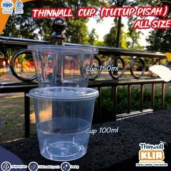 KLIR cup puding 100ml - 150ml