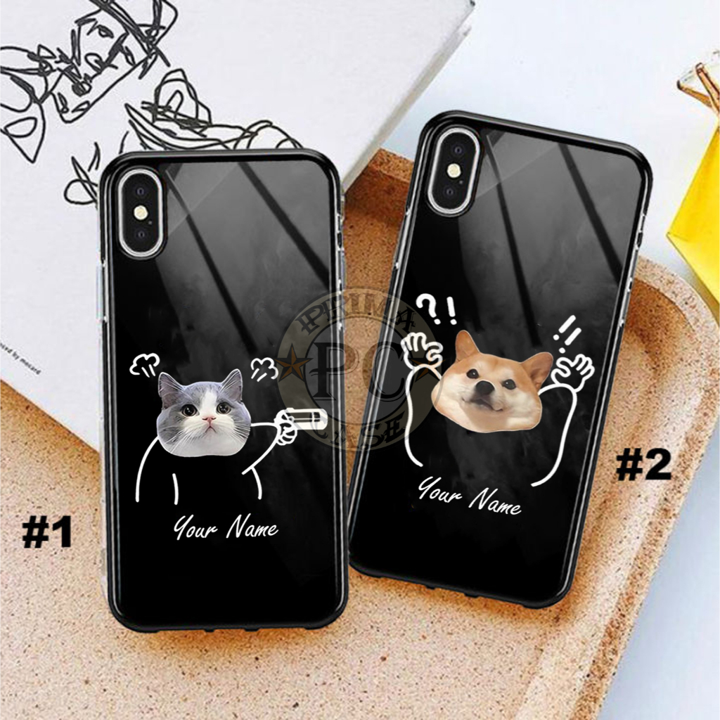 PC33# Terbaru Case Couple Request Nama Couple Hardcase 2D Glossy couple lucu Ready for all type hp..