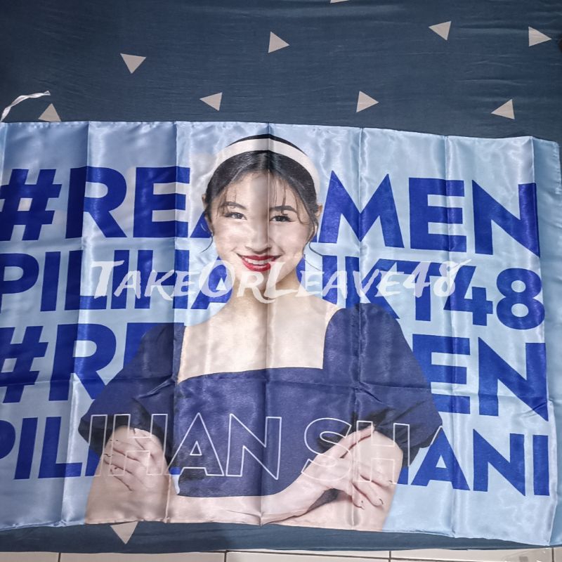 Bendera Nivea Men JKT48 Shani