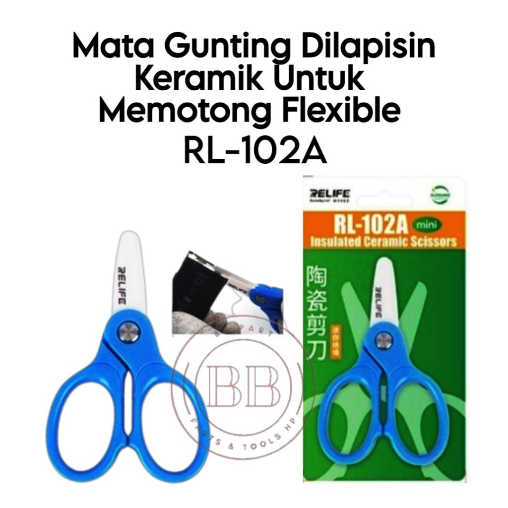 

RL-102A Mini - Mata Gunting Dilapisin Keramik Untuk Memotong Flexible