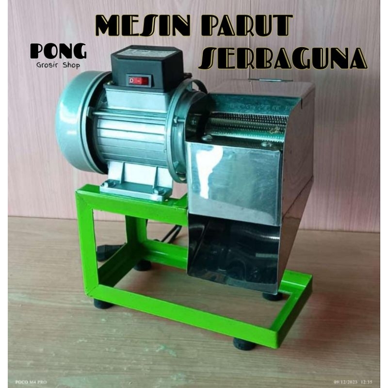 Mesin Parut Kelapa Listrik Parutan Kelapa Listrik Besi Siku Corong (Siku Corong)