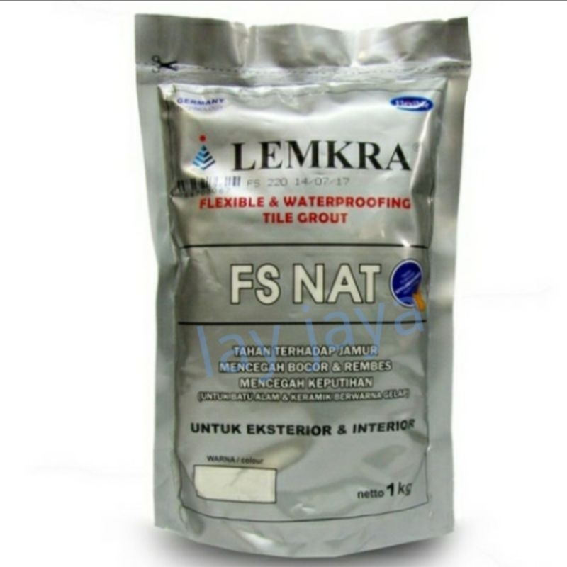 Semen Warna / Semen Nat Keramik / Pengisi Nat Lemkra 1kg