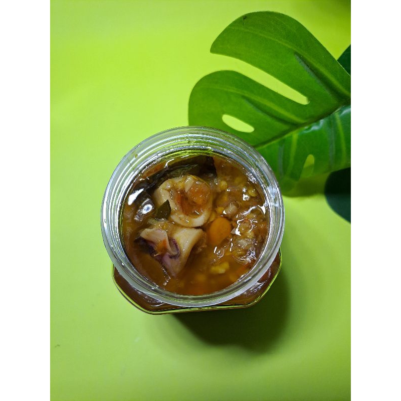 

Sambal Cumi 200gram | Bakol Sambel | Pedas Nikmat