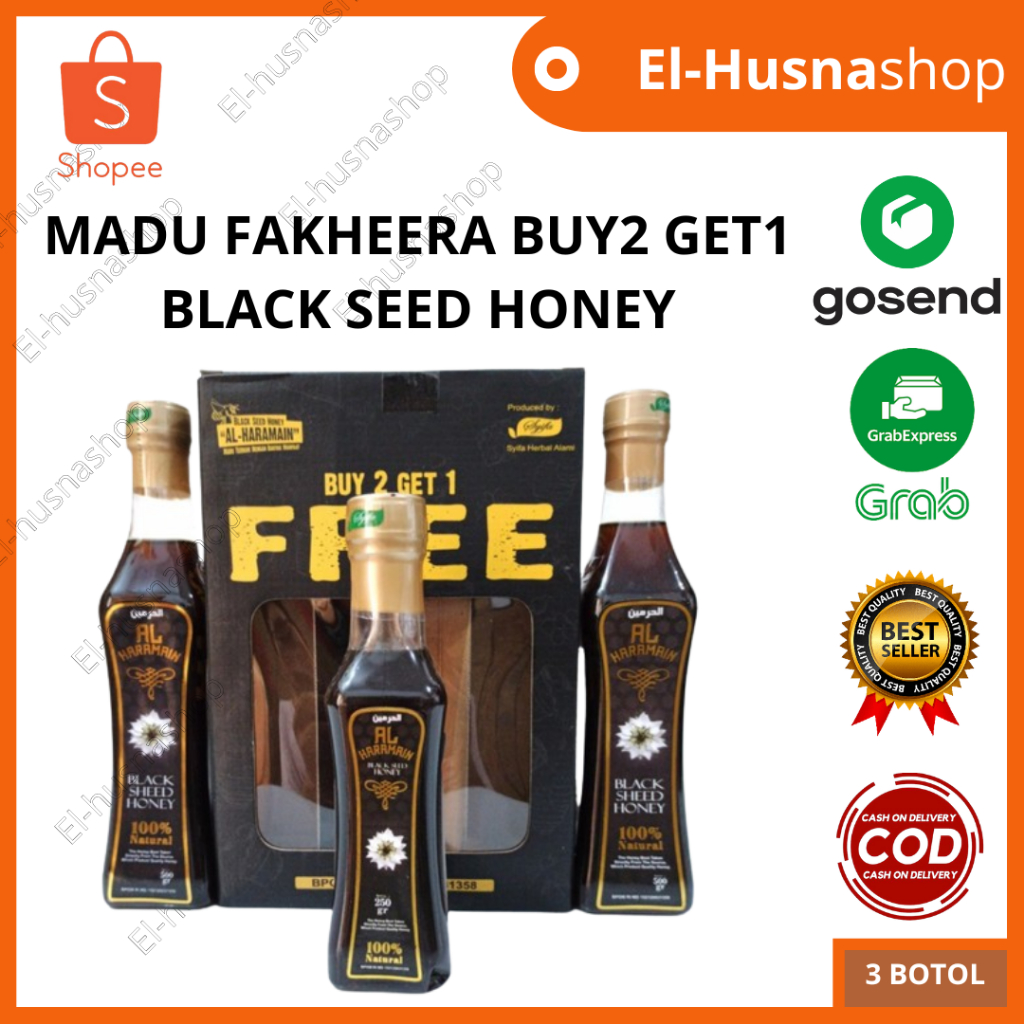 

Madu Haramain Buy 2 Get 1 Black Seed Honey Fakheera Madu Habbatussauda Asli Original