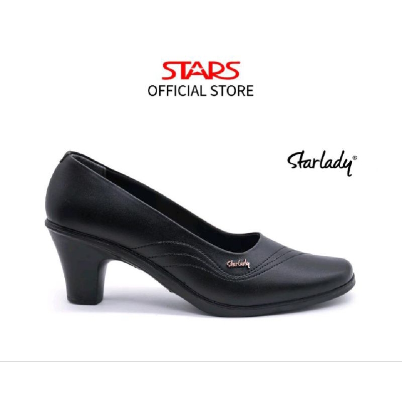 STARLADY Sepatu Formal Heels Wanita Rafani Hitam