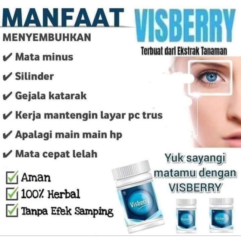 Visberry HWI 100% ORIGINAL/VITAMIN UNTUK MATA
