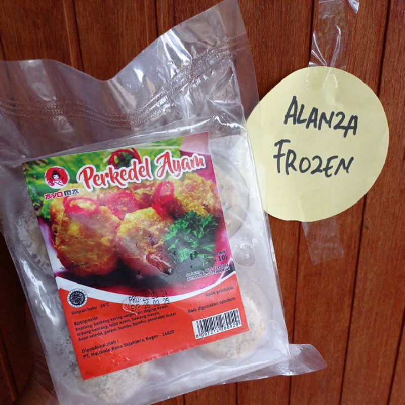 

Ayoma Perkedel Ayam 300g isi 10 pcs