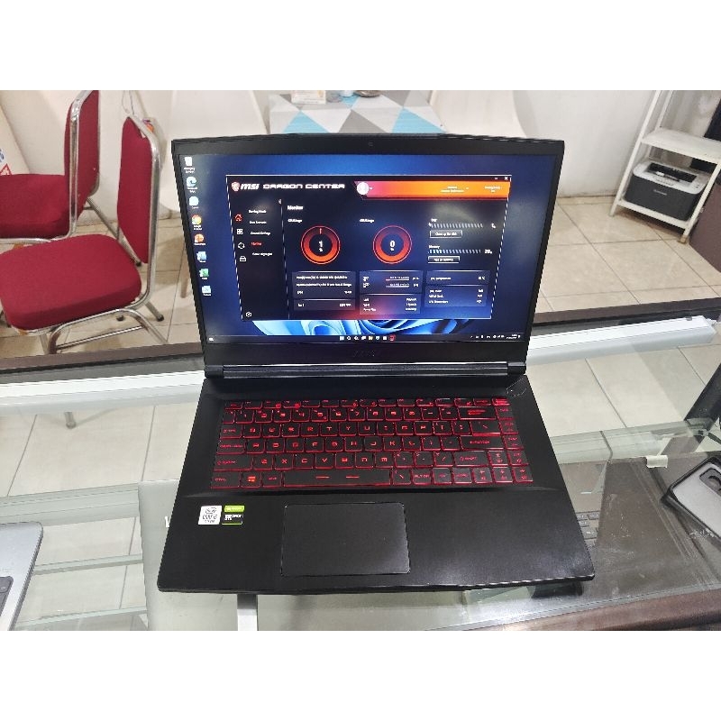 laptop Palangkaraya gaming MSI GF63 Palangkaraya