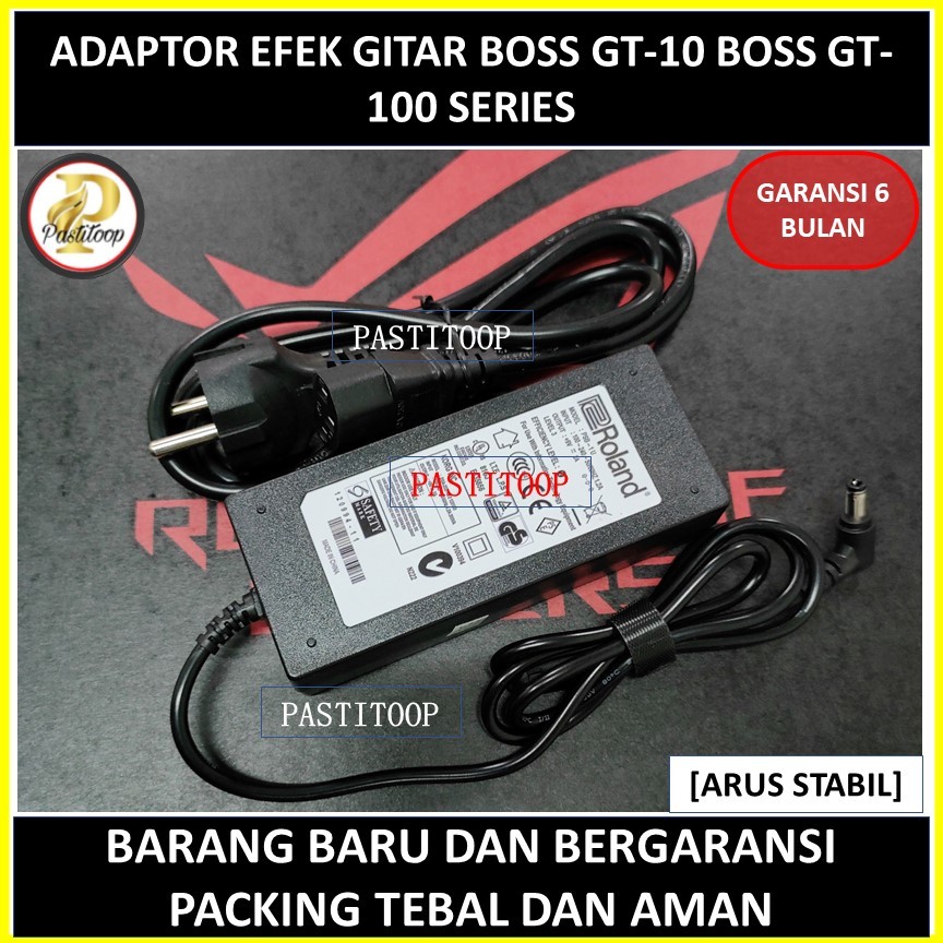 Adaptor efek gitar boss gt10 gt100 series terbaru