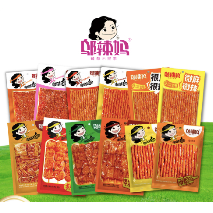 

[HALAL][100g] WULAMA Latiao/Gemilan snack VIRAL/ vegetarian/la tiao/LATIAO/Snack Latiao Wulama Strip Kembang Tahu