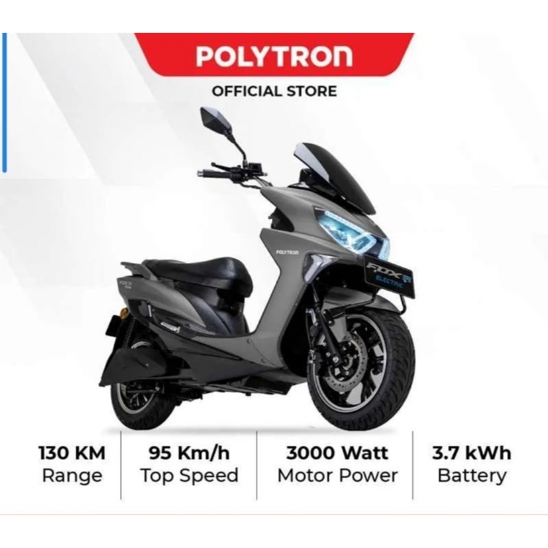 Polytron Fox R Electric Sepeda Motor Listrik - OTR