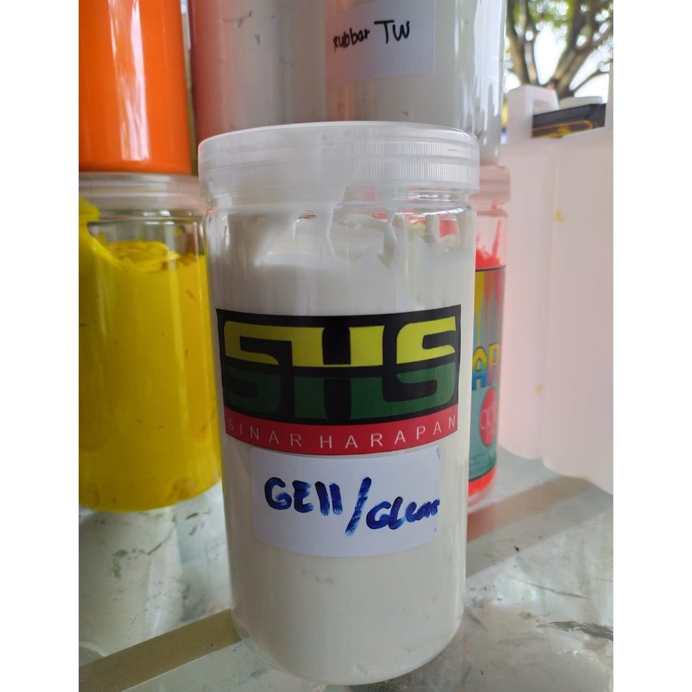 

KODE E29B GELLCLEAR PLASTISOL SINAR HARAPAN SABLON KEMASAN 1 KG