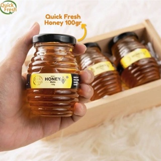 

Madu Murni Asli Quick Fresh Honey 100gr Jar Kaca