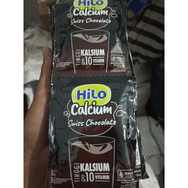 

Hilo Swiss Chocolate Renteng Isi 10 Sachet