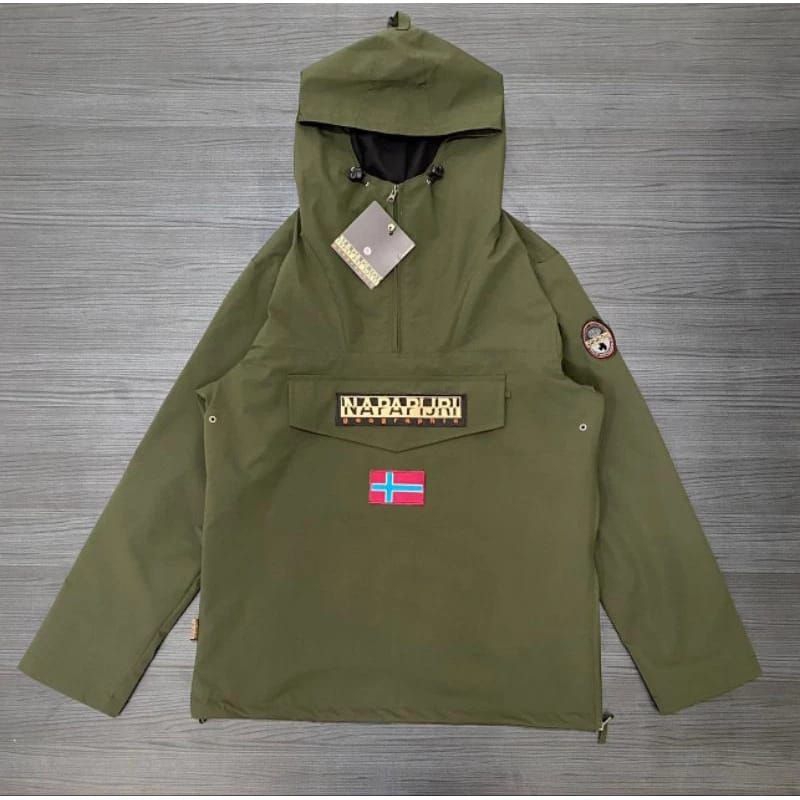 JAKET NAPAPIJRI IJO ANTI AIR WATERPROOF FULL TAG LABEL