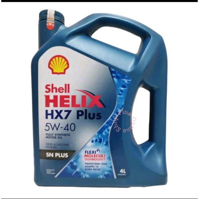 OLI SHELL HX7 5W_40 BENSIN & DIESEL 4_LITER ORIGINAL