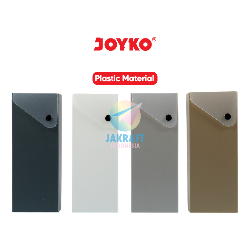 

(1 Pcs) Kotak Tempat Pensil JOYKO PC-0719PL-38 Pearl Color Slide Pen Pencil Case Box Dusgrip Tarik Warna Mutiara