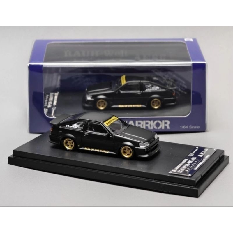 StreetWarrior Toyota AE86 RWB limited edition black doff
