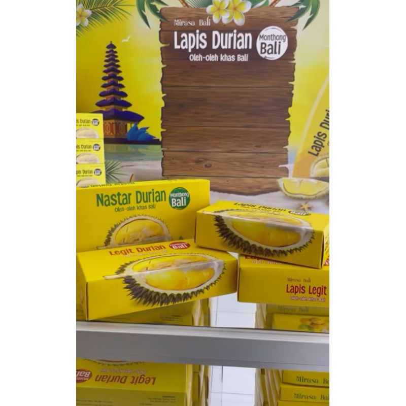 

NASTAR DURIAN MIRASA BALI 250GR+ BUBBLE WRAP