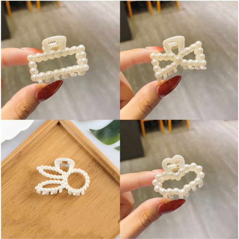 Jepitan Rambut Mutiara Kecil Fashion Korea