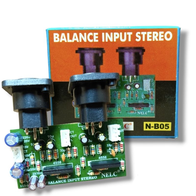 KIT BALANCE INPUT STEREO NELC N-B05 DRIVER INPUT BALANCE STEREO