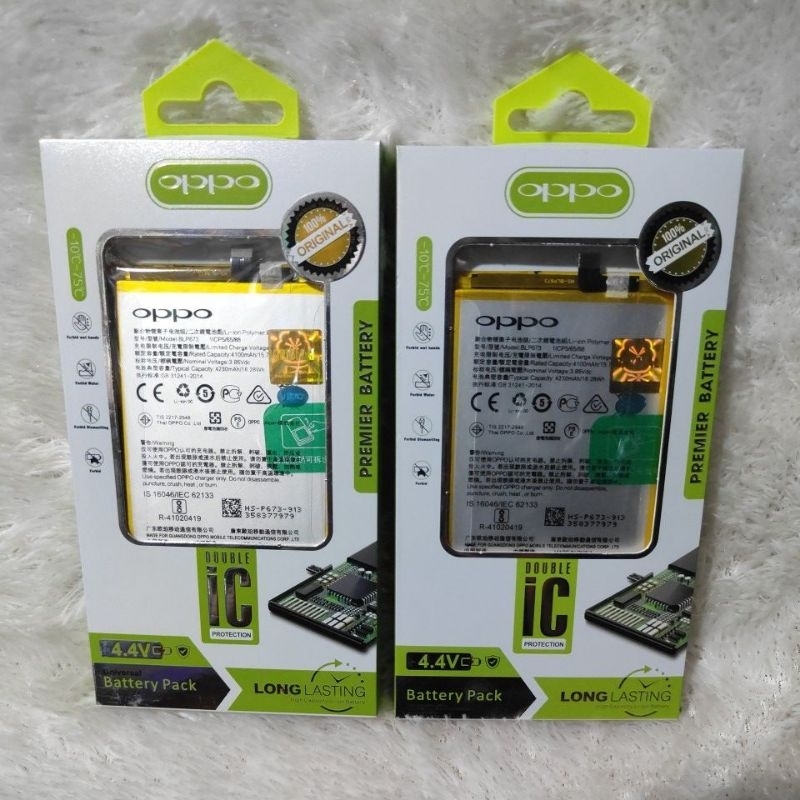 Baterai Tanam OPPO A3S/A5S Model BLP673 Baterry Oppo Kapasitas 4230 Mah Koalitas Sangat Bagus Tahan 