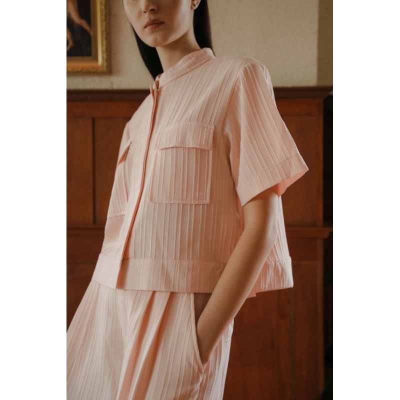 maven louvre aiden set in pale rose