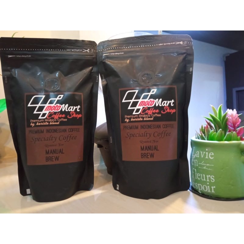 

Kopi Premium FULL ARABICA Barista Blend 250 Gr Biji atau Bubuk Coffee.