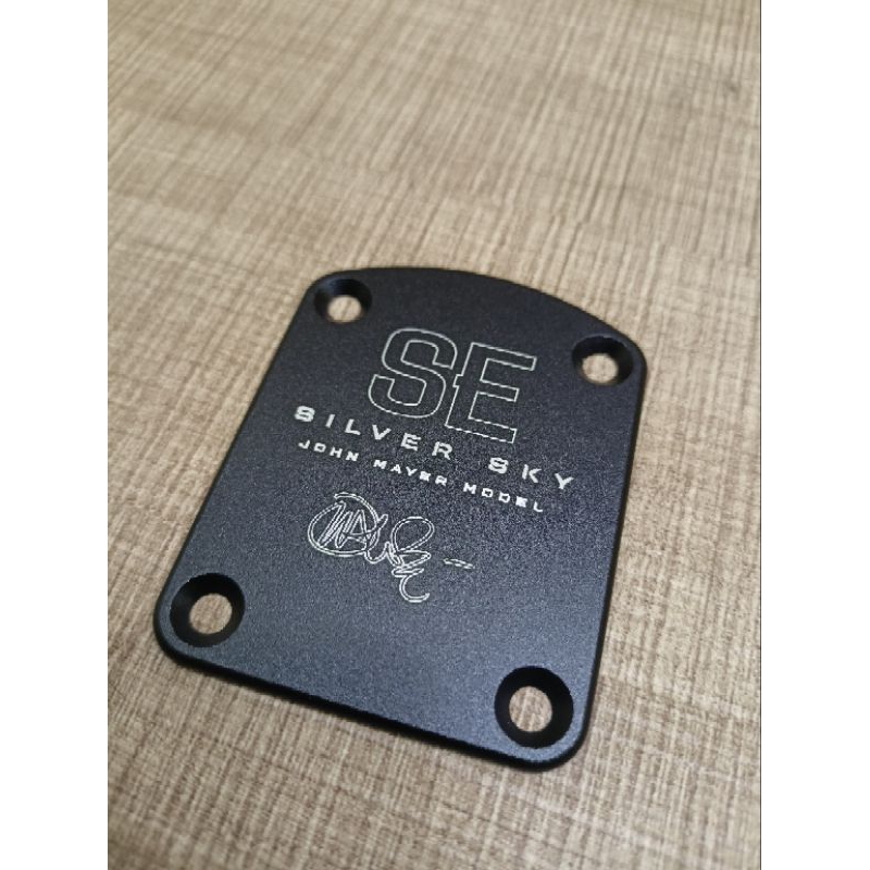 Neck Plate Original Gitar PRS SE Silver Sky John Mayer Signature Backplate
