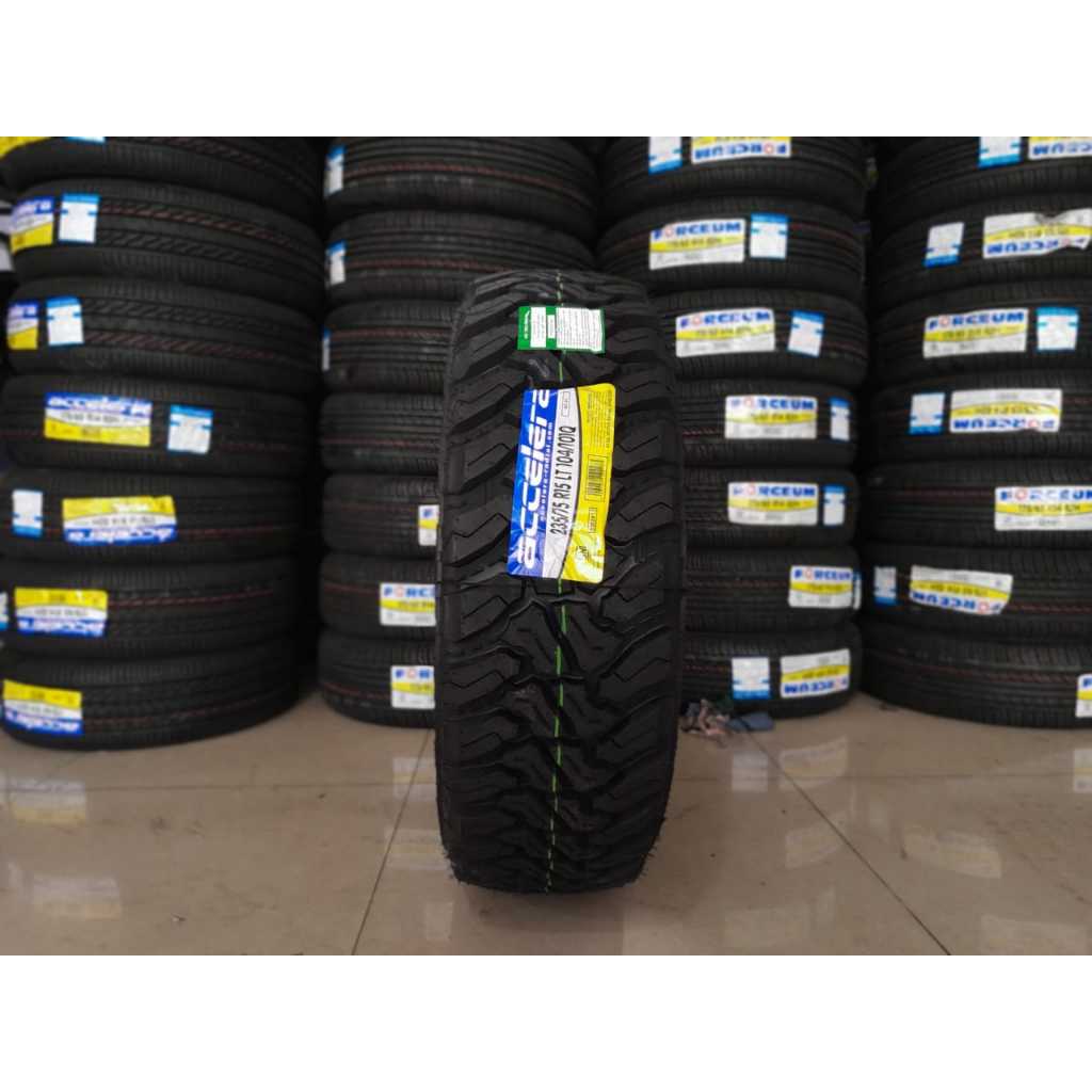 BAN MOBIL CANGKUL RING 15 ACCELERA M/T 01 UKURAN 235 75 R15