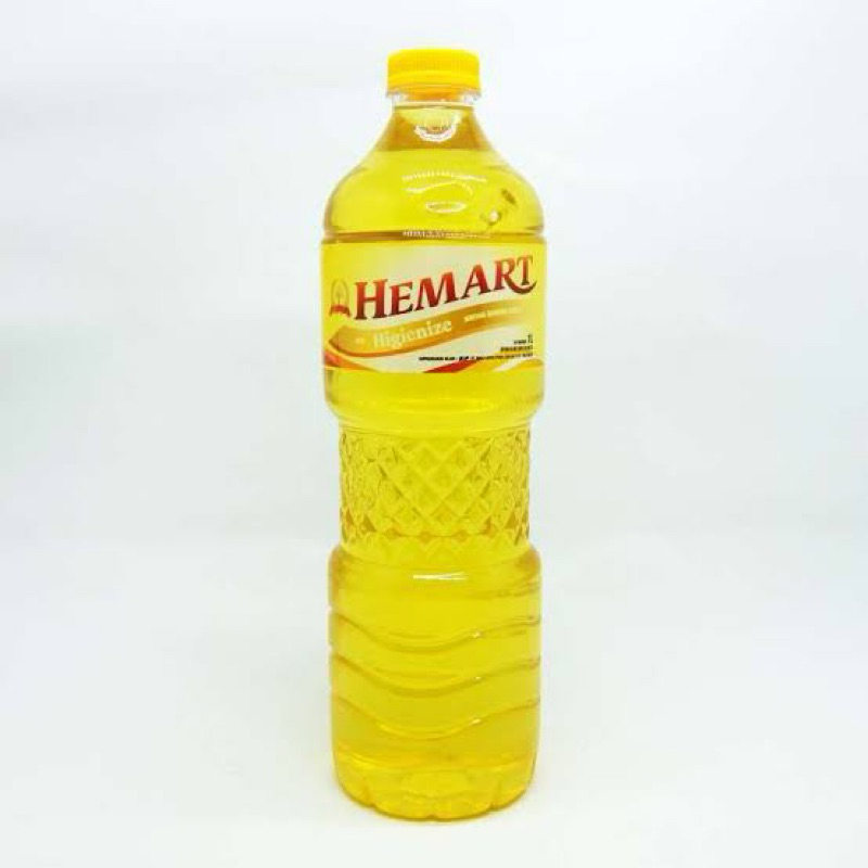 

MINYAK GORENG HEMART 1 LITER KEMASAN BOTOL