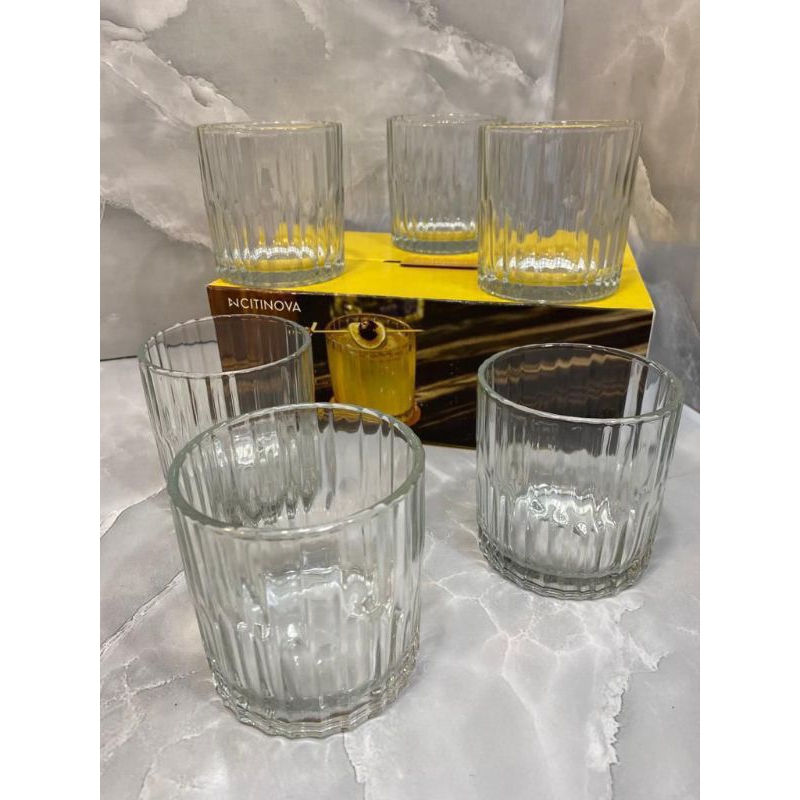 CITINOVA PICCA GELAS SET 6 PCS MURAH