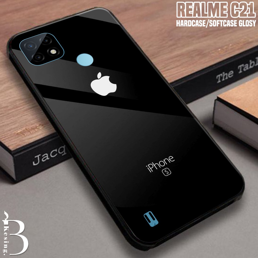 Case Realme C21 Motif BRAND - Casing Hp Realme C21 Terbaru -  Silikon Hp Realme C21 - Kesing Hp - So