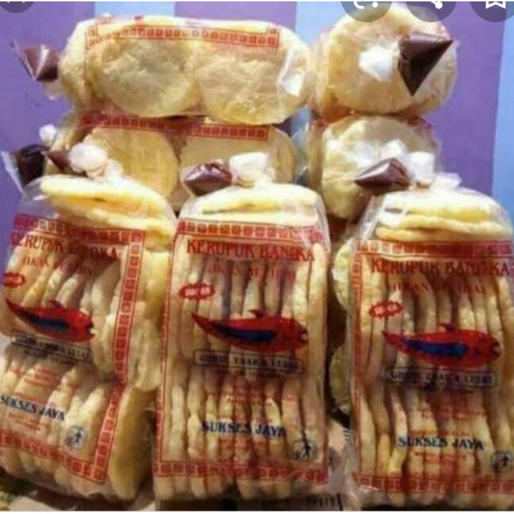 

KERUPUK BANGKA IKAN BELIDA DENGAN SAMBAL COLEK PEDAS