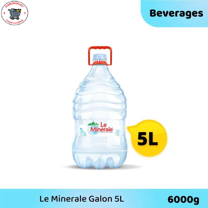 

Le Minerale Baby Galon 5 Liter khusus instan