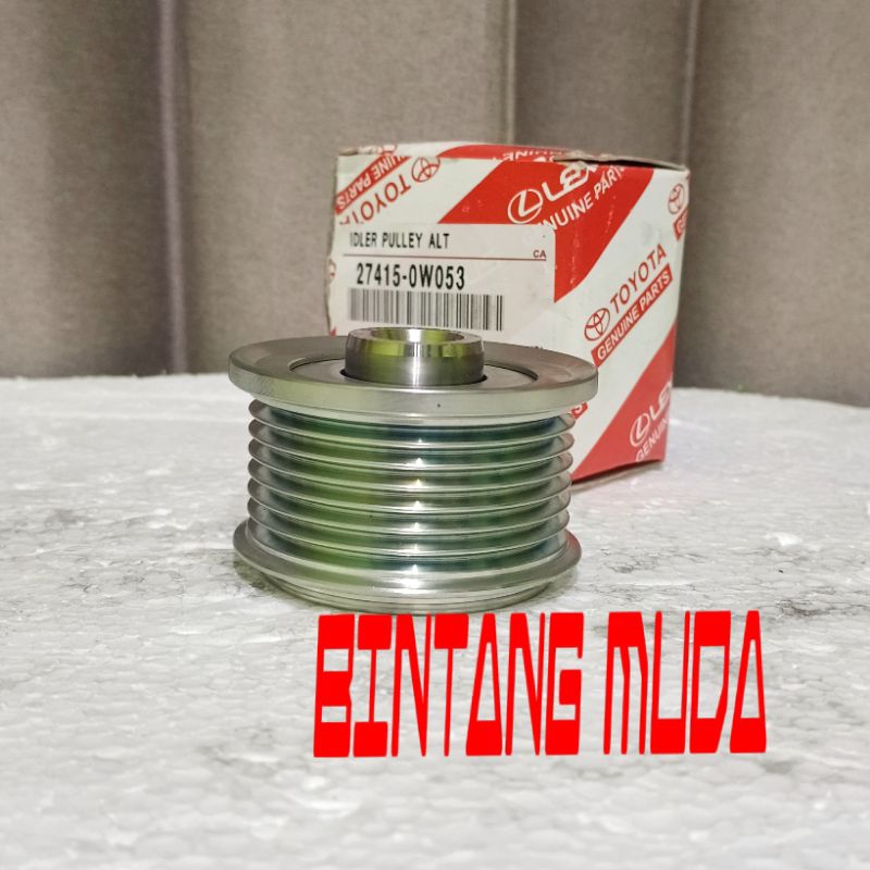 PULLY ALTERNATOR IINNOVA DIESEL HILUX DIESEL, PULLY DINAMO ALTERNATOR INNOVA DIESEL