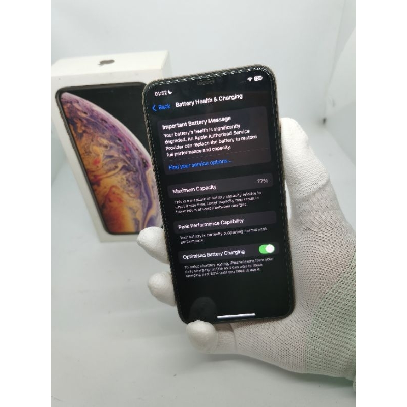 SMARTPHONE iPhone XS MAX 256GB - EX IBOX RESMI INDONESIA FULL ORIGINAL