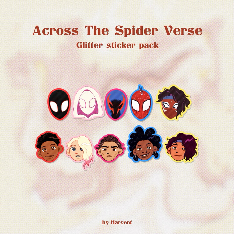 Across The Spider-Verse (ATSV) Spider-Man sticker pack - byharvent