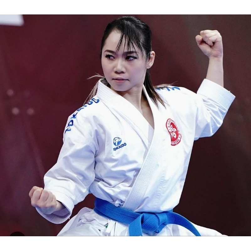 Baju Karate Kata Tokaido Original Wkf Approved Model 2in one Combo Aka Ao Baju Kata Terbaru 2025